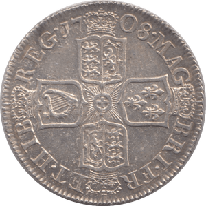 1708 SHILLING ( UNC ) - Shilling - Cambridgeshire Coins