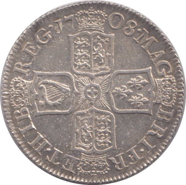1708 SHILLING ( UNC ) - Shilling - Cambridgeshire Coins