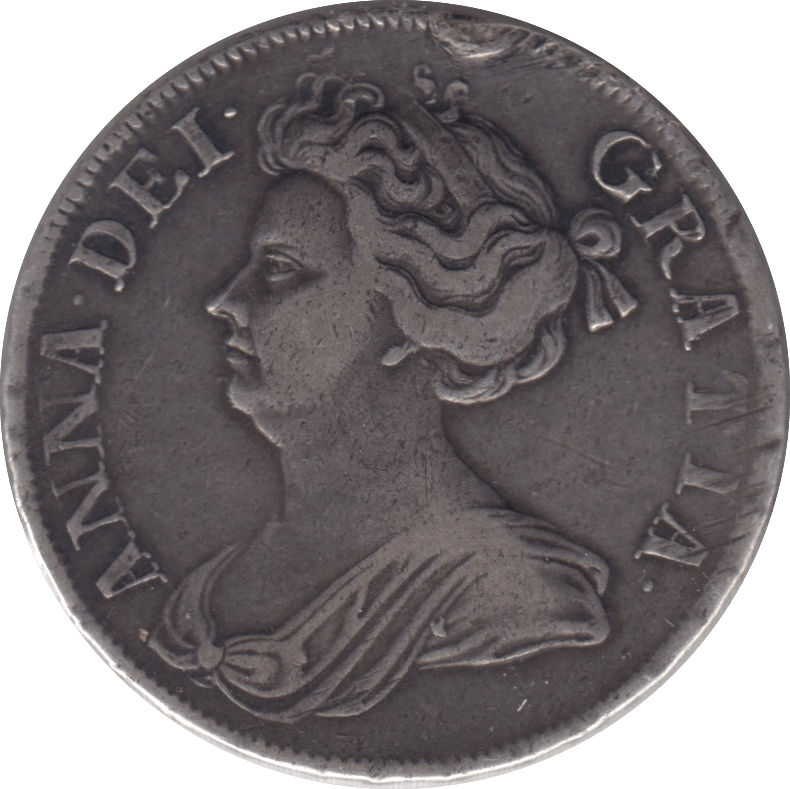 1709 HALFCROWN ( FAIR ) - Halfcrown - Cambridgeshire Coins