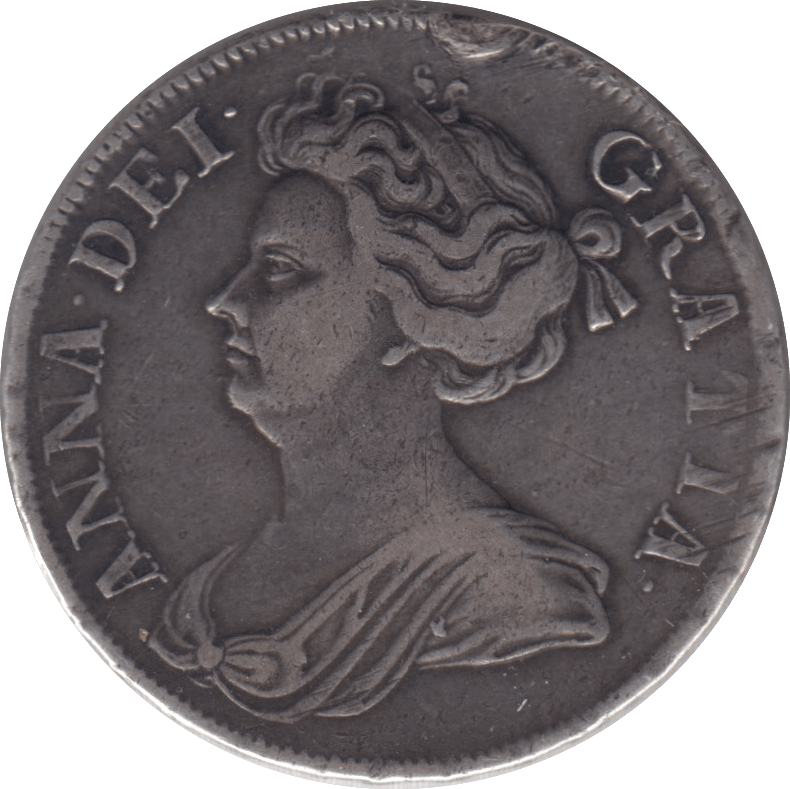 1709 HALFCROWN ( VF ) - Halfcrown - Cambridgeshire Coins