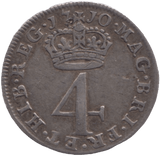 1710 MAUNDY FOURPENCE ( GVF ) - MAUNDY FOURPENCE - Cambridgeshire Coins