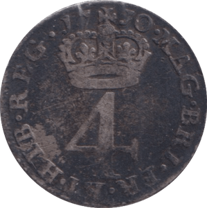 1710 MAUNDY FOURPENCE ( NF ) - Maundy Coins - Cambridgeshire Coins