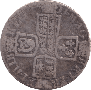 1711 SHILLING ( FAIR ) - Shilling - Cambridgeshire Coins