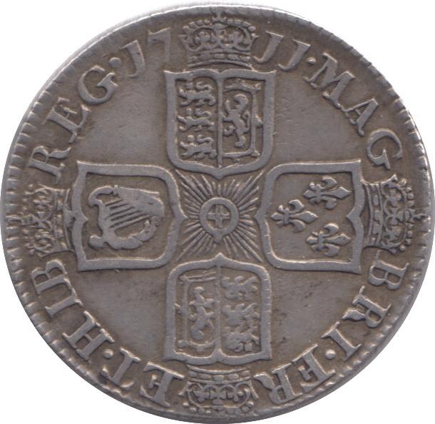 1711 SHILLING ( GVF ) - Shilling - Cambridgeshire Coins