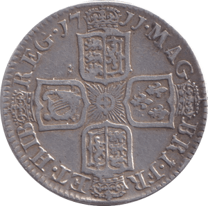 1711 SHILLING ( VF ) - Shilling - Cambridgeshire Coins