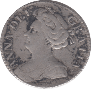 1711 SIXPENCE ( FINE ) - Sixpence - Cambridgeshire Coins