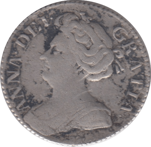 1711 SIXPENCE ( FINE ) - Sixpence - Cambridgeshire Coins