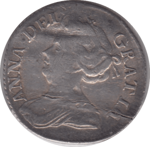 1711 SIXPENCE ( FINE ) - Sixpence - Cambridgeshire Coins