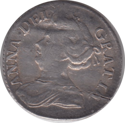 1711 SIXPENCE ( FINE ) - Sixpence - Cambridgeshire Coins