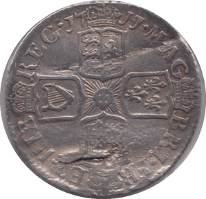 1711 SIXPENCE ( FINE ) - Sixpence - Cambridgeshire Coins