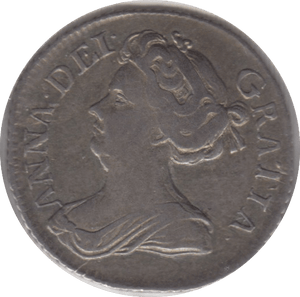 1711 SIXPENCE ( GVF ) QUEEN ANNE - Sixpence - Cambridgeshire Coins
