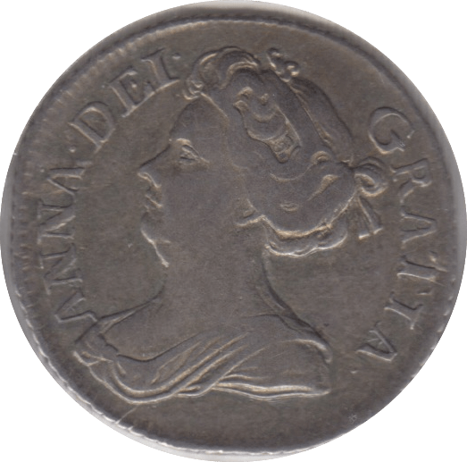 1711 SIXPENCE ( GVF ) QUEEN ANNE - Sixpence - Cambridgeshire Coins