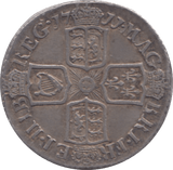1711 SIXPENCE ( GVF ) QUEEN ANNE - Sixpence - Cambridgeshire Coins