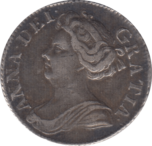 1711 SIXPENCE (GVF) - Sixpence - Cambridgeshire Coins