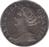 1711 SIXPENCE (GVF) - Sixpence - Cambridgeshire Coins