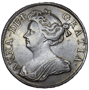 1713 HALFCROWN ( GVF ) - Halfcrown - Cambridgeshire Coins