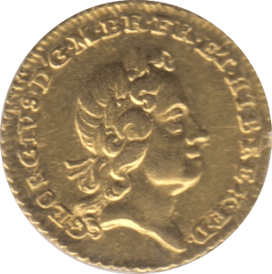 1718 GOLD QUARTER GUINEA ( EF ) GOLD GEORGE - Guineas - Cambridgeshire Coins