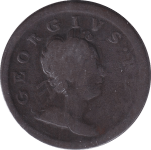 1718 HALFPENNY ( FINE ) - HALFCROWN - Cambridgeshire Coins