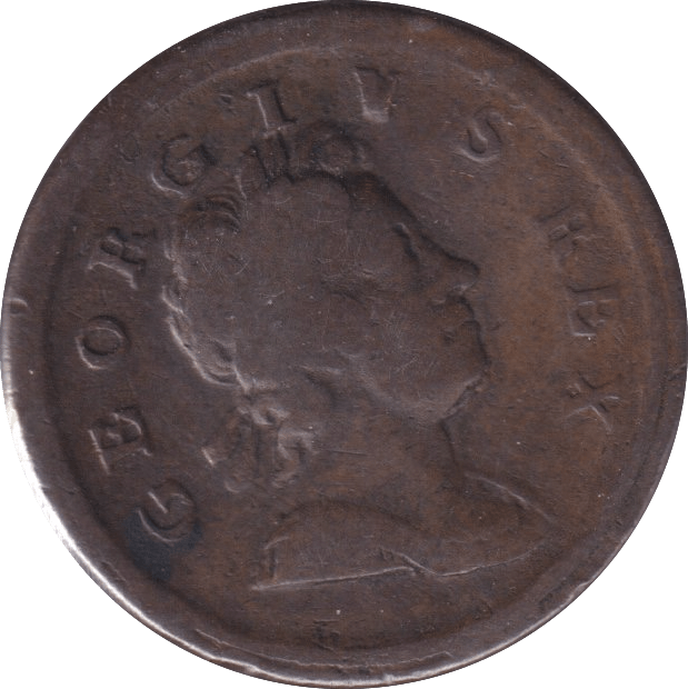 1718 HALFPENNY ( GF ) - HALFCROWN - Cambridgeshire Coins