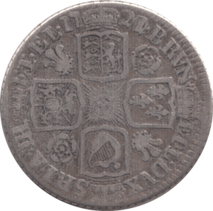 1721 SHILLING ( FINE ) - Shilling - Cambridgeshire Coins