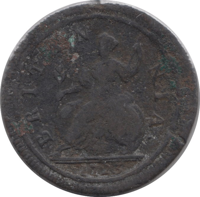 1723 HALFPENNY ( FAIR ) 2 - Halfpenny - Cambridgeshire Coins