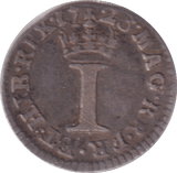 1723 MAUNDY PENNY ( GF ) - Maundy Coins - Cambridgeshire Coins