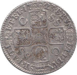 1723 SHILLING ( VF ) - Shilling - Cambridgeshire Coins