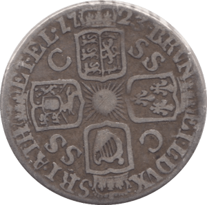 1723 SIXPENCE ( FINE ) SSC - Sixpence - Cambridgeshire Coins