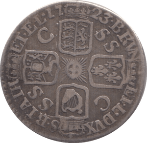 1723 SIXPENCE (VF) - Sixpence - Cambridgeshire Coins