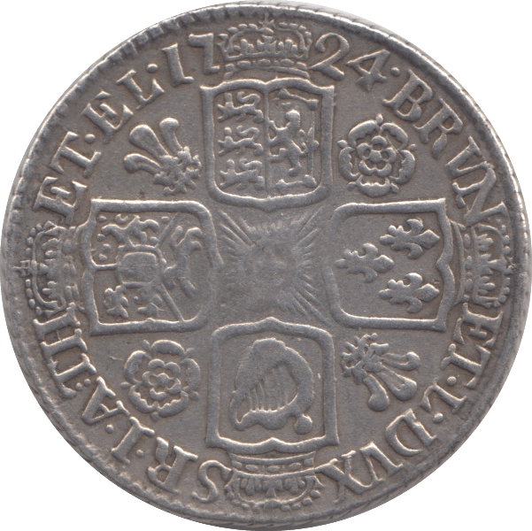 1724 SHILLING ( VF ) - Shilling - Cambridgeshire Coins