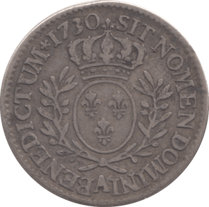 1730 SILVER 24 SOLS FRANCE - SILVER WORLD COINS - Cambridgeshire Coins
