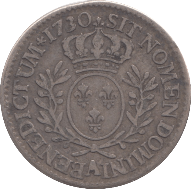 1730 SILVER 24 SOLS FRANCE - SILVER WORLD COINS - Cambridgeshire Coins