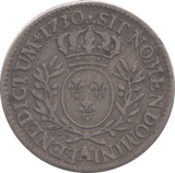 1730 SILVER 24 SOLS FRANCE - SILVER WORLD COINS - Cambridgeshire Coins