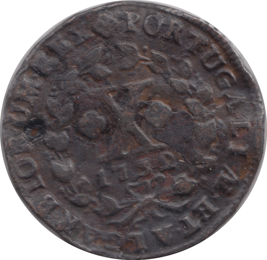 1732 10 REIS PORTUGAL - WORLD COINS - Cambridgeshire Coins