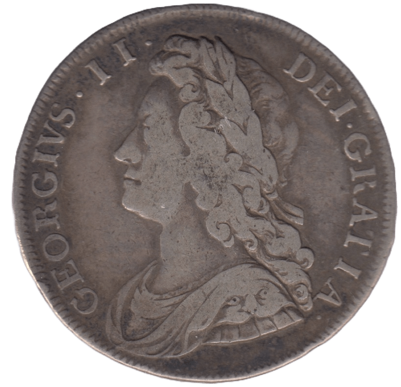1732 HALFCROWN ( GF ) - Halfcrown - Cambridgeshire Coins
