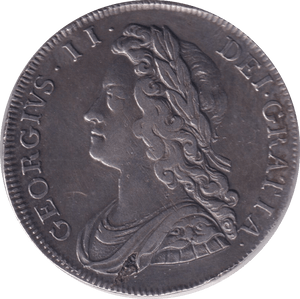 1732 HALFCROWN ( GVF ) ROSES - Halfcrown - Cambridgeshire Coins