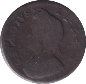 1734 FARTHING ( FAIR ) - Farthing - Cambridgeshire Coins