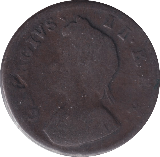 1734 FARTHING ( FAIR ) - Farthing - Cambridgeshire Coins