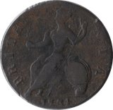 1734 HALFPENNY ( FAIR ) - Halfpenny - Cambridgeshire Coins