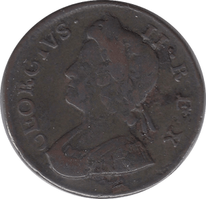 1735 HALFPENNY ( GF ) - Halfpenny - Cambridgeshire Coins