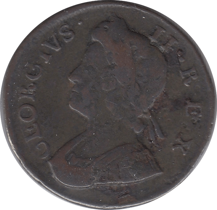 1735 HALFPENNY ( GF ) - Halfpenny - Cambridgeshire Coins