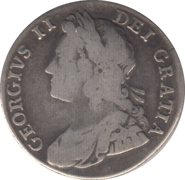 1735 SHILLING ( FINE ) - Shilling - Cambridgeshire Coins
