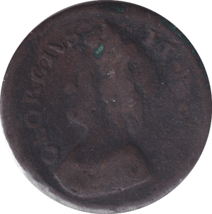 1737 FARTHING ( FAIR ) - Farthing - Cambridgeshire Coins