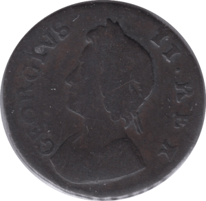 1737 FARTHING ( GF ) - Farthing - Cambridgeshire Coins