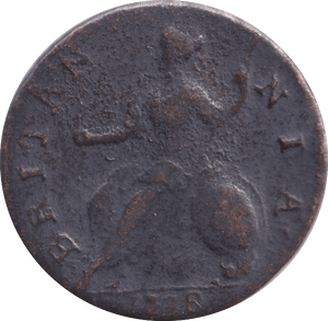 1738 HALFPENNY ( FAIR ) - Halfpenny - Cambridgeshire Coins