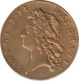 1739 GOLD 2 GUINEA ( GVF ) - Guineas - Cambridgeshire Coins