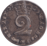 1739 MAUNDY TWOPENCE ( VF ) - MAUNDY TWOPENCE - Cambridgeshire Coins