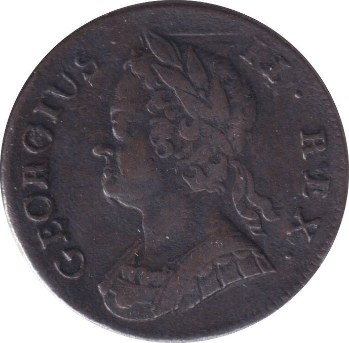 1742 HALFPENNY ( GF ) - Halfpenny - Cambridgeshire Coins