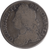 1743 SHILLING ( FINE ) - Shilling - Cambridgeshire Coins