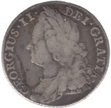 1743 SHILLING ( FINE ) - Shilling - Cambridgeshire Coins
